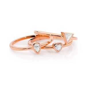 Fancy shaped diamond rings By Stelios Jewellers in Perth