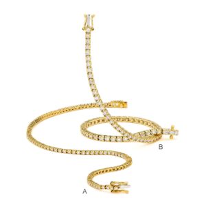 Gold Diamond Necklace