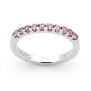 Pink Diamond Ring