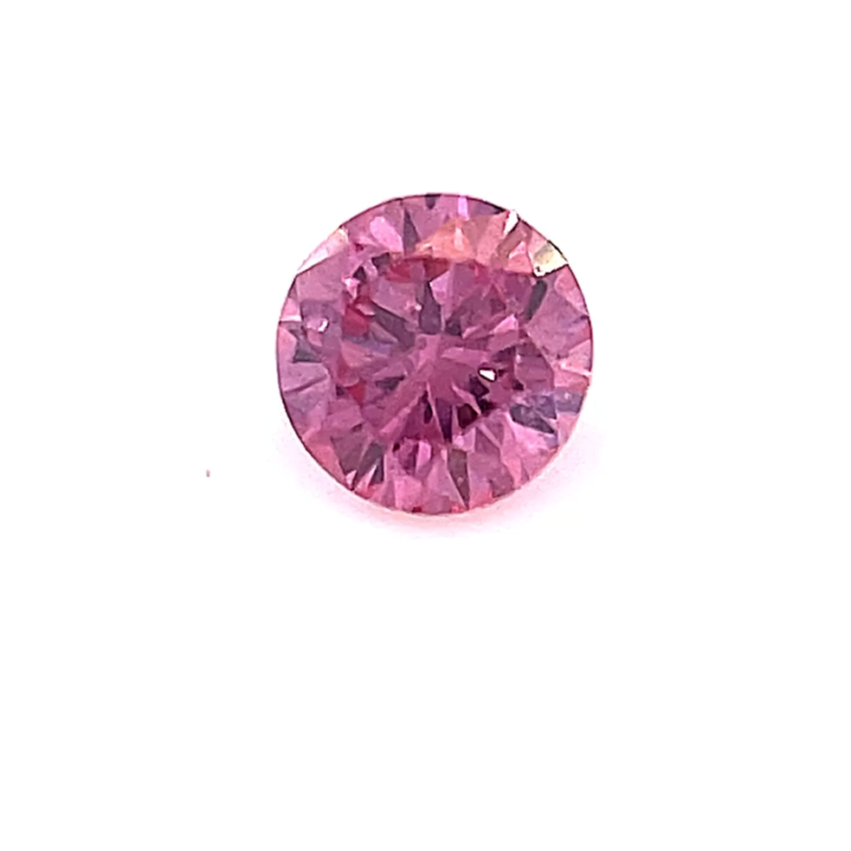 Round Pink Diamond