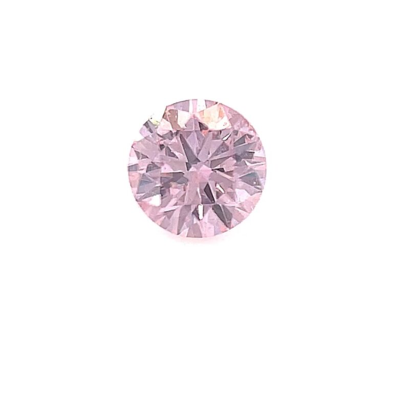 Round Pink Diamond