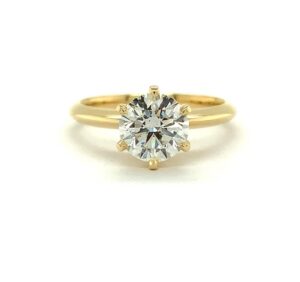 Solitaire Diamond Engagement Ring example