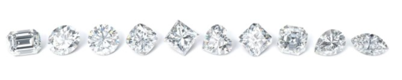 Different shaped Diamonds 
